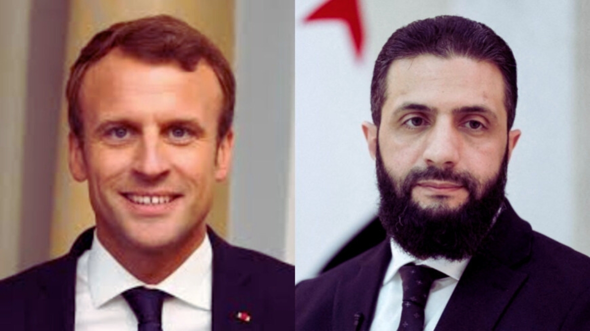الشرع ماكرون